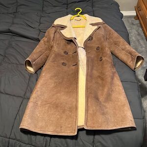 Vintage Lambskin Overcoat